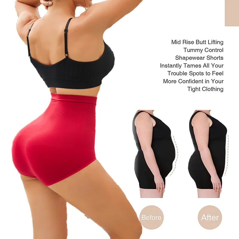 3 PCS Set Slimming High Waist Tummy Control Panties Women Briefs Panty Shaper Slimming Underwear Butt Lifter Belly Body Shapewear