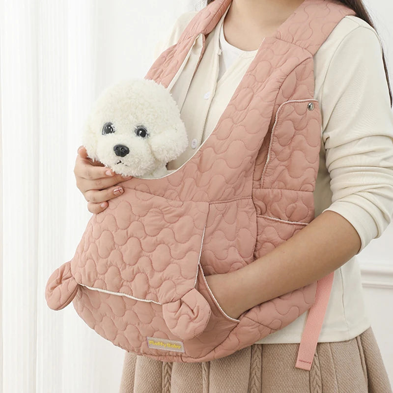 Chest Pet Bag Extra Large Capacity Dog and Cat Bag Waterproof and Wind Resistant Portable Pet Bag
