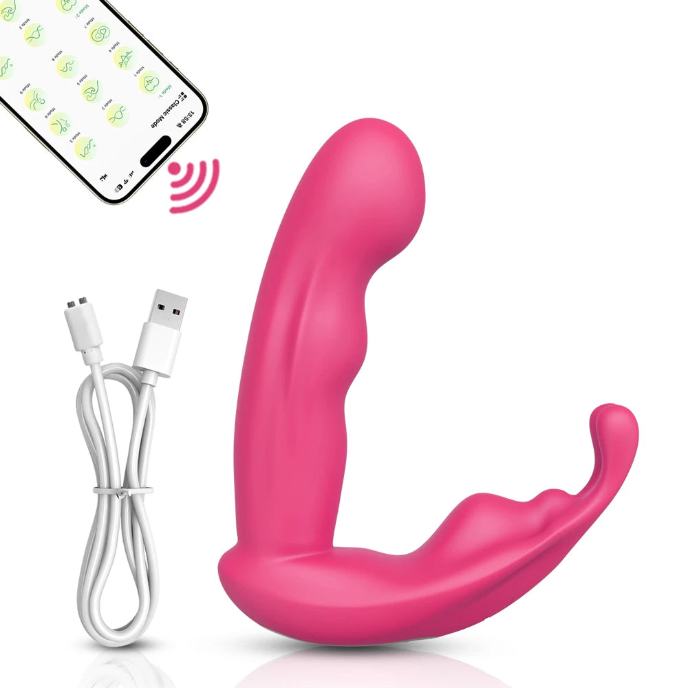 NEW Arrivals Wearable Sucking Panty Vibrator Butterfly Vibrators Dildo Adult Sex Toys For Women APP Vibrating Egg Vaginal Clitoris Stimulator
