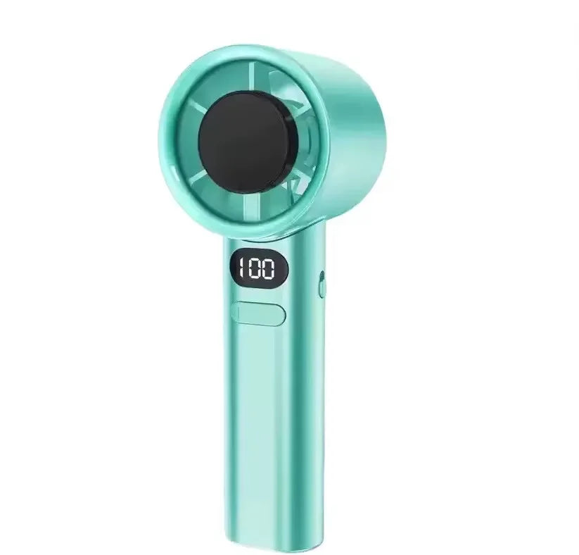 HOT SALE NEW Handheld Mini Turbo Fan, Powerful Wind Speed, Convenient USB Charging, Suitable for Travel, Outdoor Activities, Summer ﻿Air Cooling Devices