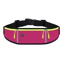 10 Colors Outdoor Running Waist Bag for Mobile Phone Light and Thin Fitness Cycling Water Bottle Waist Bag with Three Waterproof Pockets