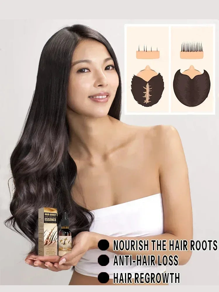Buy 10 Get 12 Free Hair Growth Oil Products for Man Women Fast Regrowth Effective Baldness Repair Hereditary Anti Hair Loss Treatment Hair Care Sets
