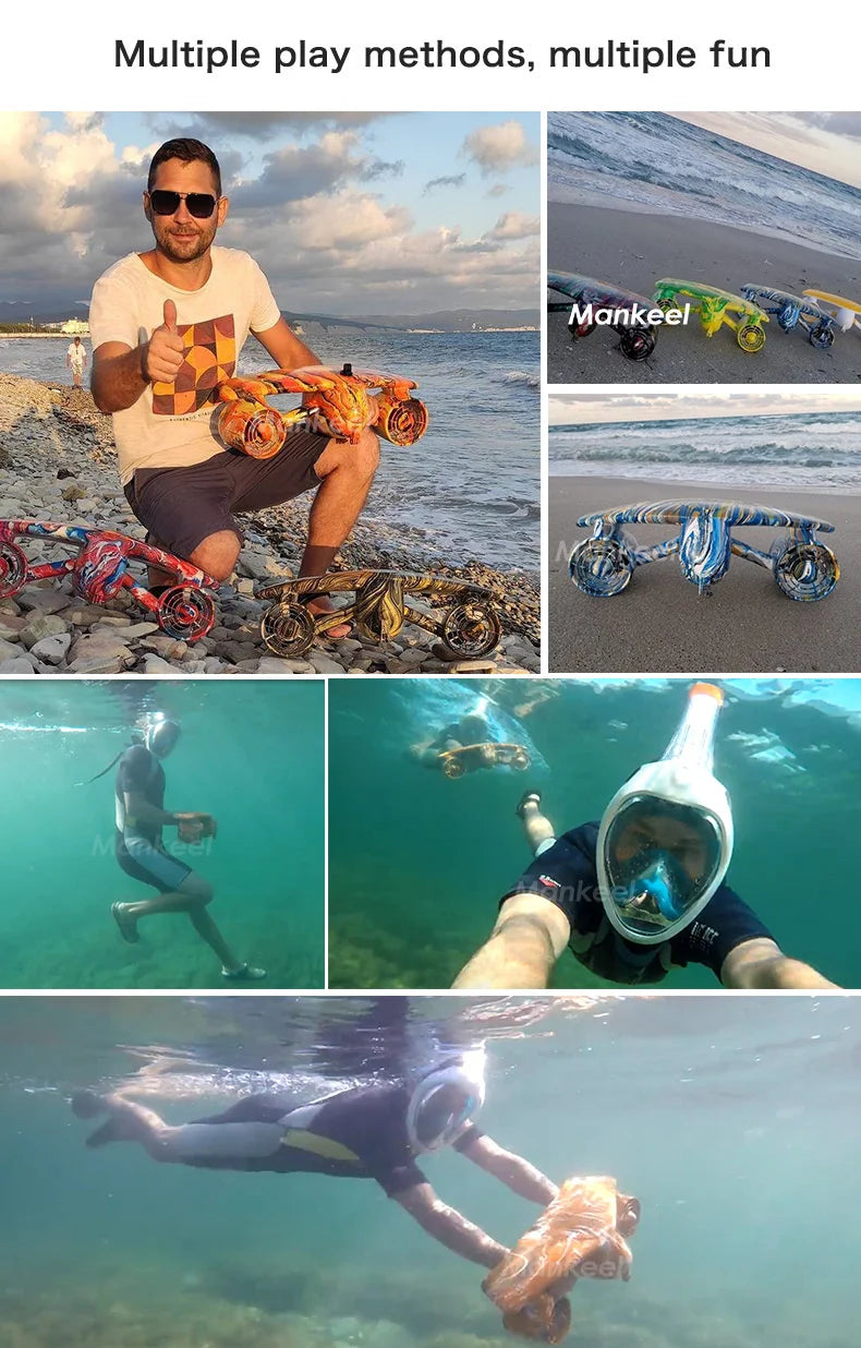 NEW Underwater Electric Propeller W7 Diving Shooting Equipment Electric Floating Board Underwater Propeller Diving Electric Scooter Summer Water Sports Supplies