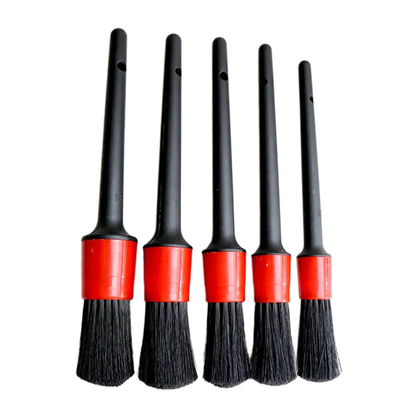 5 PCS Set Car Cleaning Brush Kit Auto Detail Brushes Dust Brushes For Car Interior Detailing Brush Set Wheel Rims Clean Brush Tools Cars Cleaning Accessories