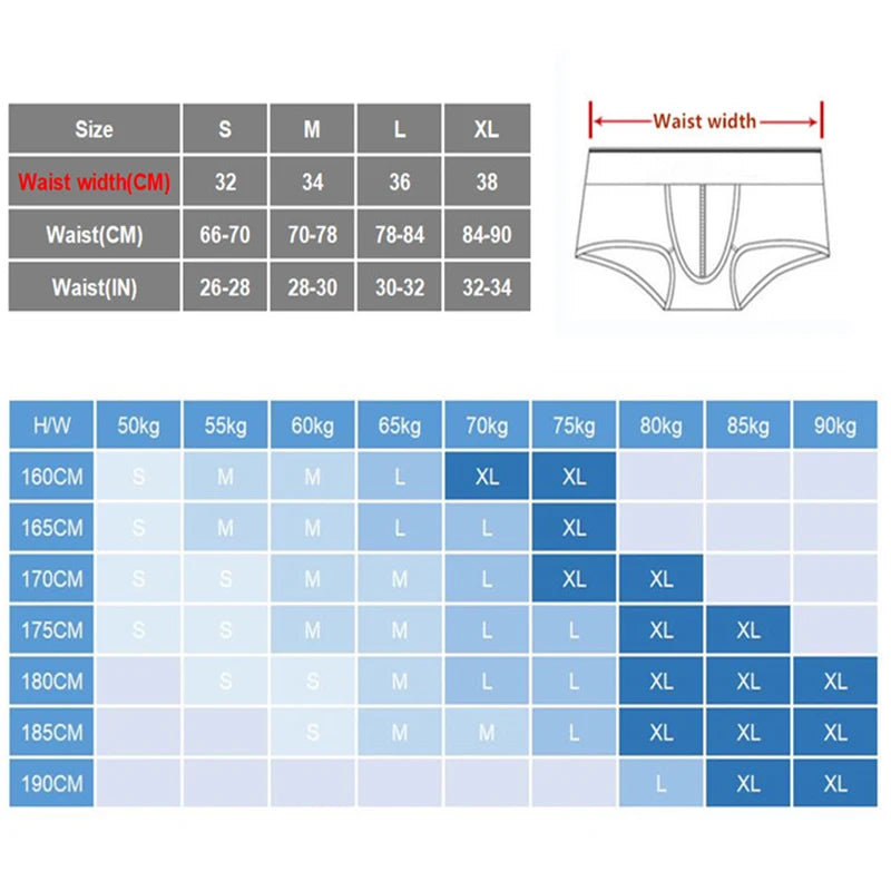 Men's Sexy Underwear Low Waist Ice Silk Men Briefs Translucent Skinny Breathable Briefs Man Underpants