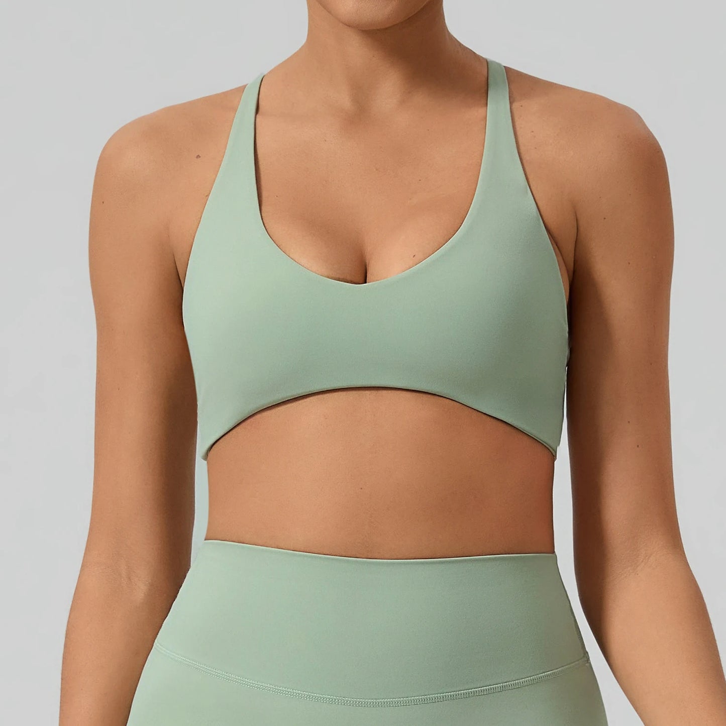 5 Colors S-XL  Gym Sports Bra Women Yoga Bra Crisscross Back Tight Running Pilates Fitness Bralette Breathable Quick Dry Workout Top