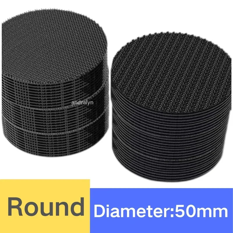 NEW Arrivals 30Pairs (60PCS Set)  Non Slip Stickers Self Adhesive Hook Loop Fastener Tape Sheet Sofa Fix Clip Floor Rug Carpet Mat Stickers Repair Set Home Carpets Accessories