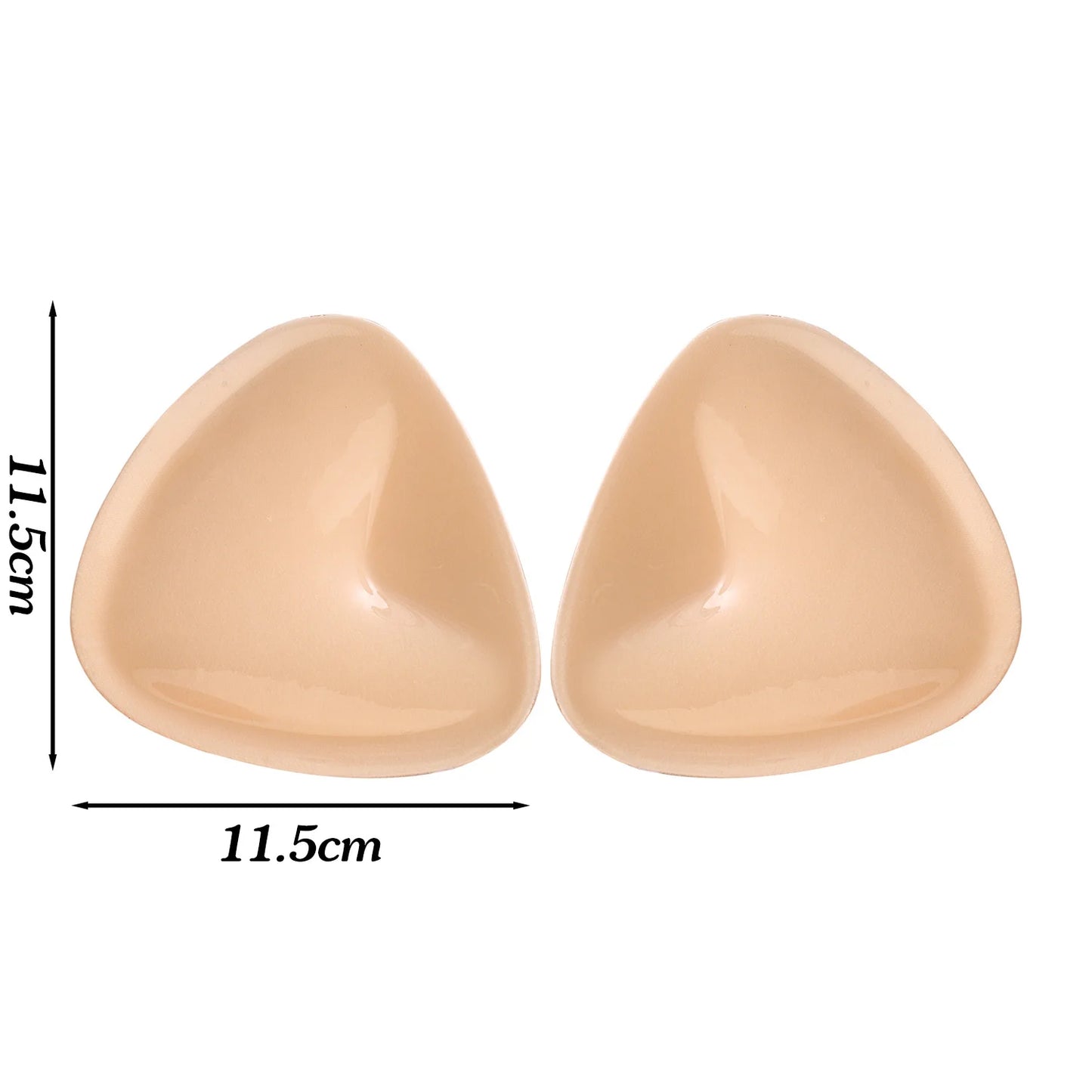 Thicken Chest Push Up Sticky Bra Double Sided Women Swimsuit Bikini Removeable Silicone Self-adhesive Cup Enhancer Chest Pad