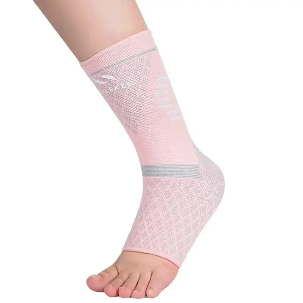 NEW Arrivals 6 Colors Adjustable Elastic Ankle Brace Compression Sleeve Foot Support Stabilizer for Plantar Fasciitis Achilles Tendonitis Sports Socks