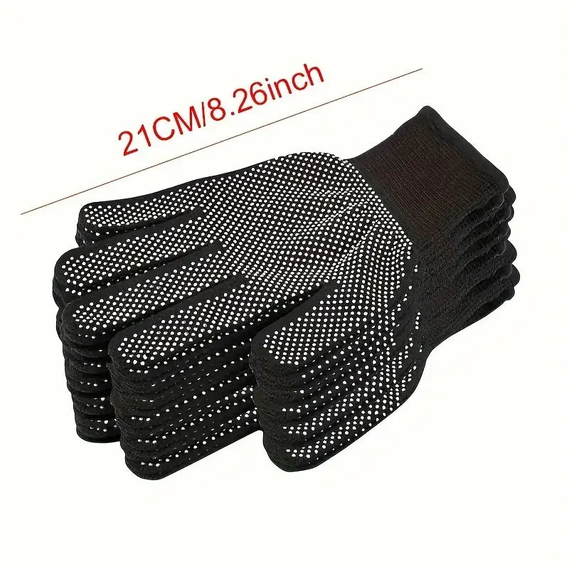 10 PCS Set Garden Gloves - Breathable Non-Slip for Cycling, Fishing, Camping - Unisex Gloves