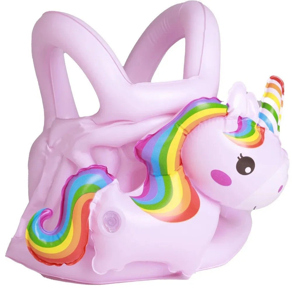 New Arrivals 12 Colors/Styles Angel Wings Inflatable Vest Life Jacket for Girls Swimming Training Accessories PVC Material Floatation Device with Wings Home Water Pool Beach