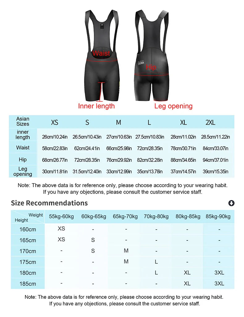 Original LAMEDA S-2XL UK Size Professional Cycling Bibs Men Breathable Summer Bicycle Shorts Pants Padding MTB Bike Shorts for Men MTB Cycling Clothing