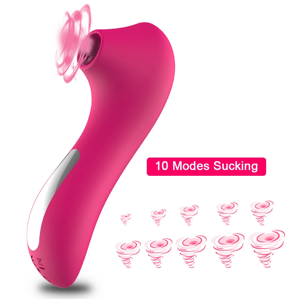 Clitoral Sucker Vagina Suck G Spot Vibrator Female Clit Vacuum Stimulator Nipple Sex Toys for Adults Women Masturbator Products