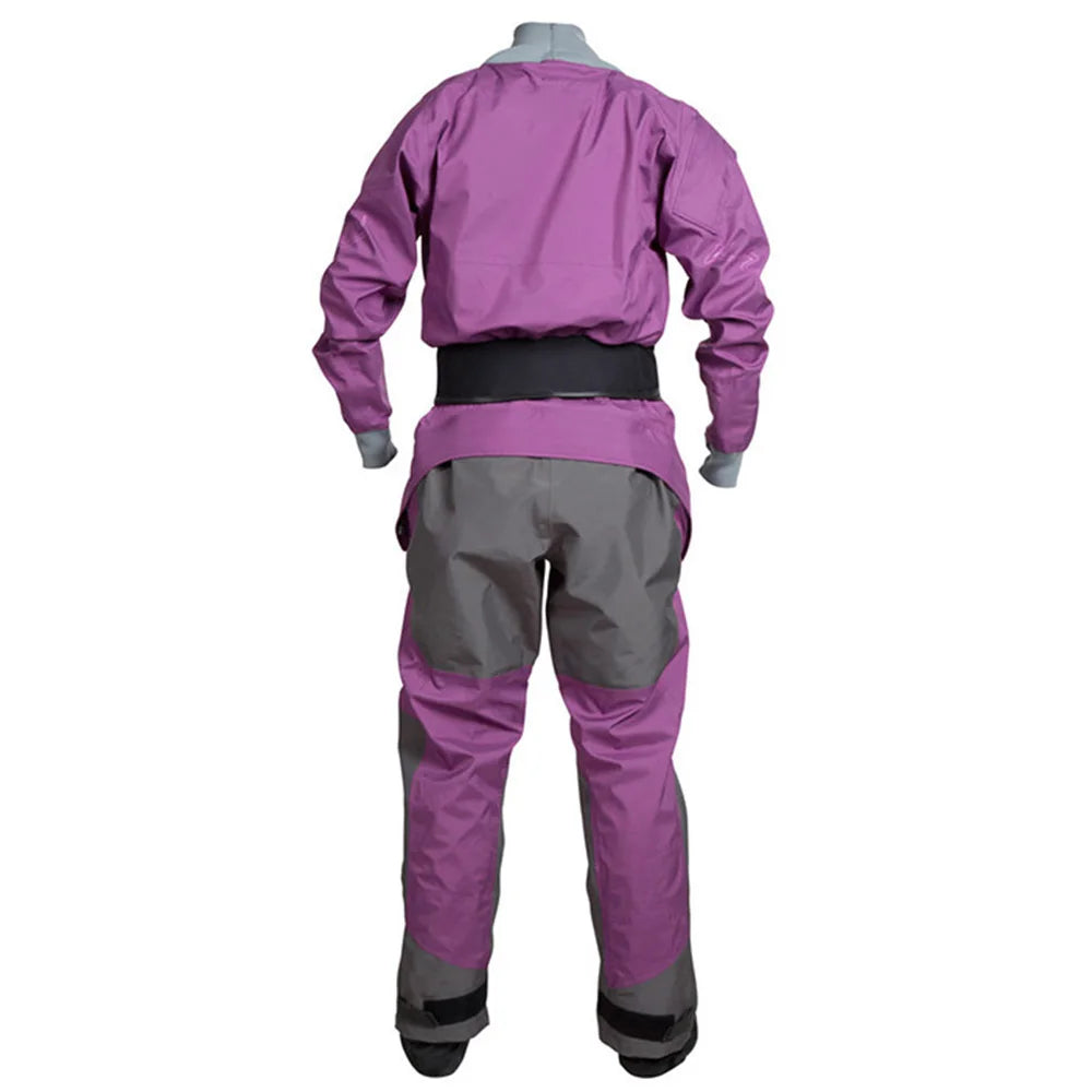 Waterproof and Breathable Rain-proof Dry Suit for Women, Kayaking Dry Suit, Paddling Strokes, Diving Surfing, Swimming, W41