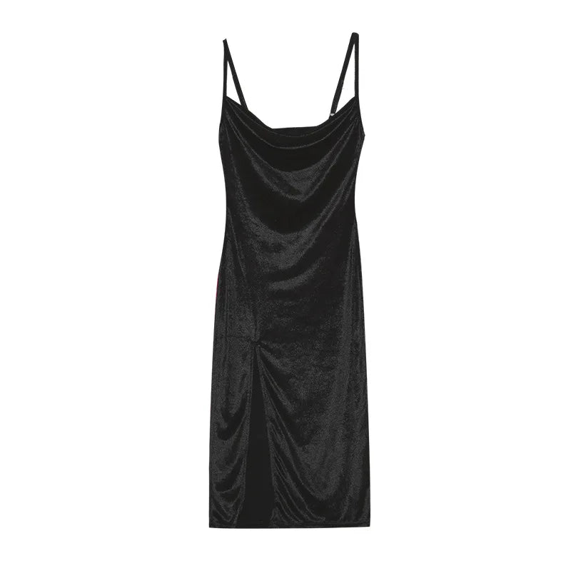 Multi-Colors S-XL UK Size Woman European American Dresses Style Women's Clothing New Spring Summer Fashion Sexy Slim Fit Slit Suspender Evening Party Night Clubwear Dress