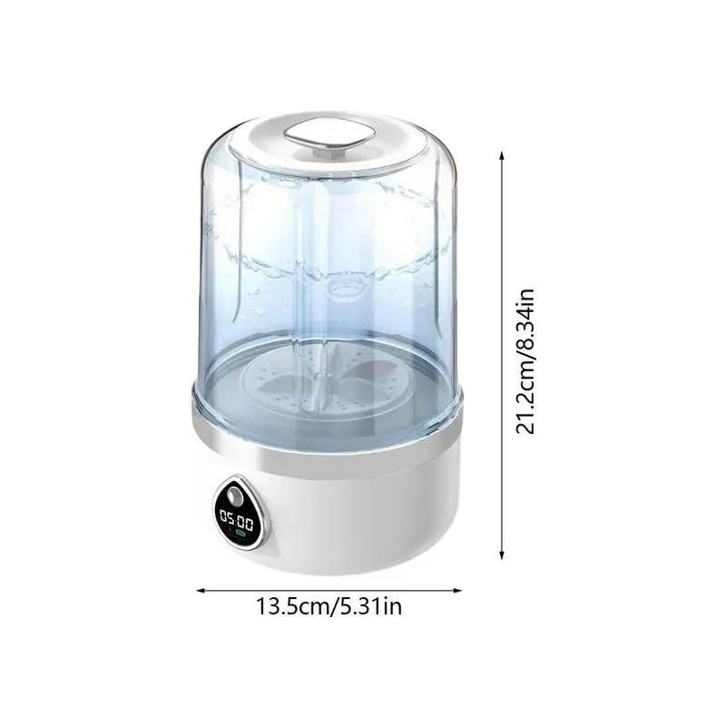 Underwear Washer Machine Small Washing Machine Portable Compact Laundry Tool Deep Clean Clothes Cleaning For Dorm Home Apartment Hotels Travel Camping Washing Machine