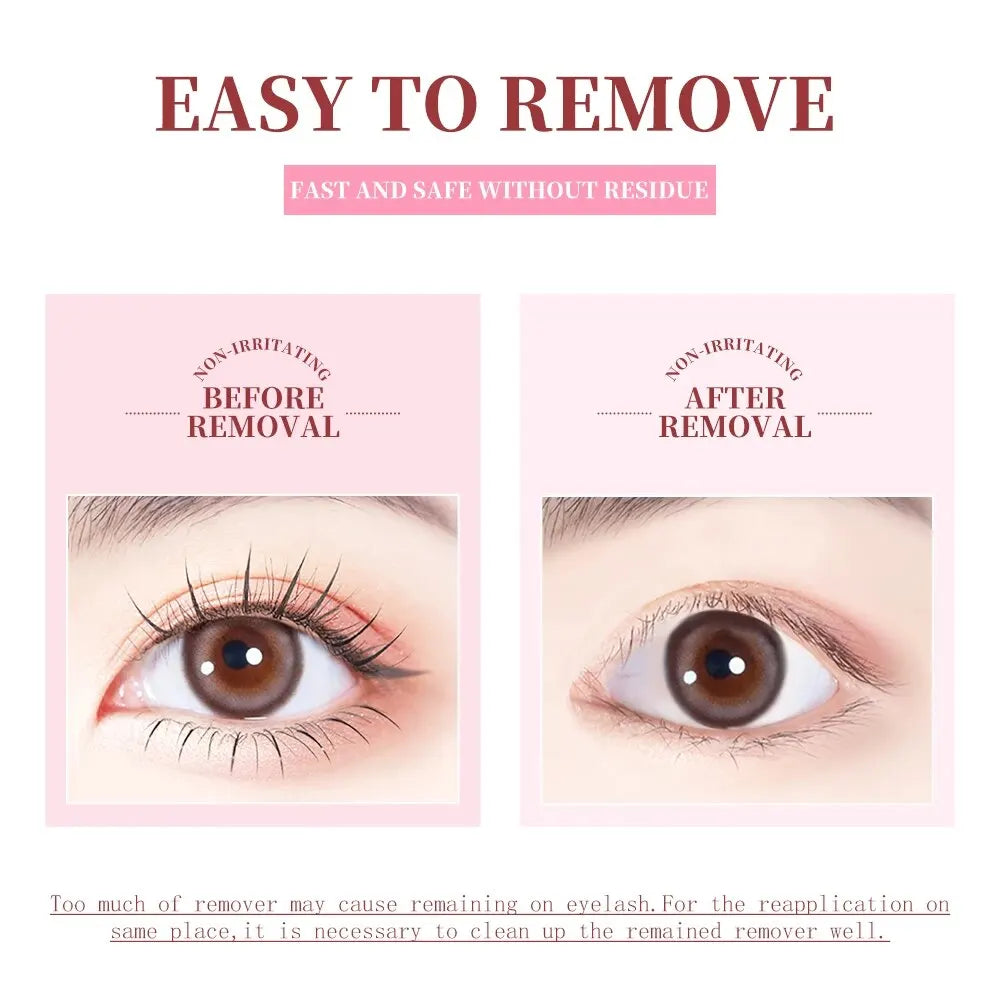 Japanese Eyelash Glue Remover Quick Unloading Adhesive Professional Cream Remover for Eyelashes De Pestaña Makeup Tools