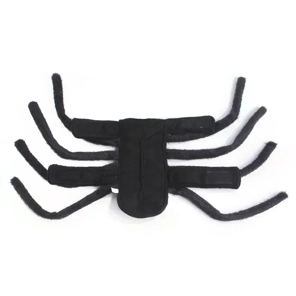 Pet Halloween Funny Spider Chest and Back Creative Cat, Dog and Small Dog Transformation Costume