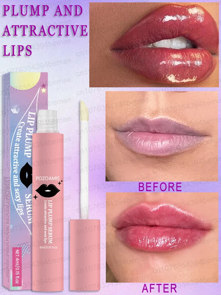 Lip plumping balm, quickly achieve extremely plump lips