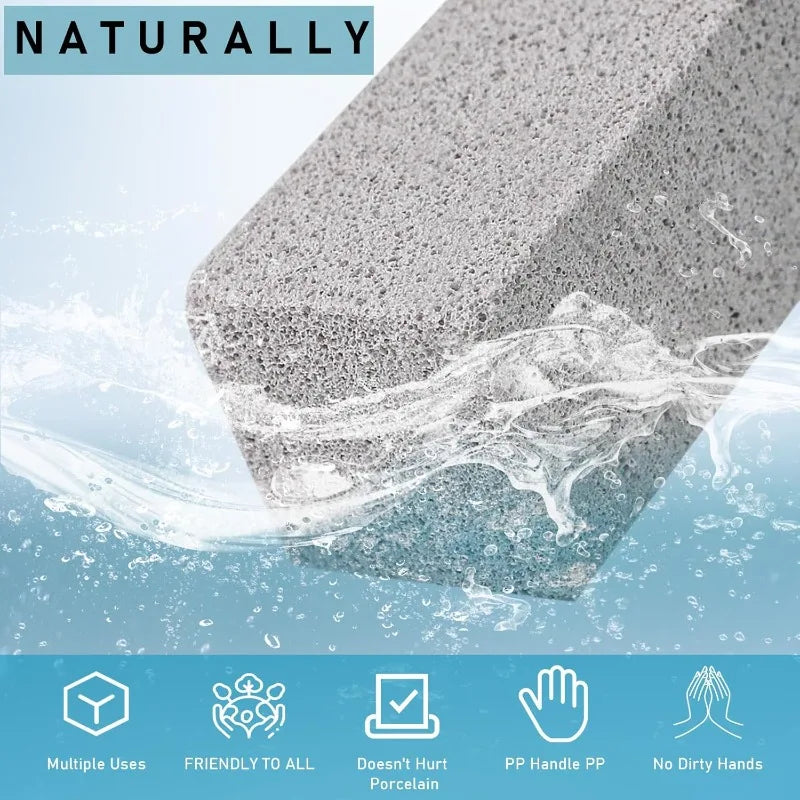 NEW Arrivals 6/10/12 PCS Set BBQ Grill Kitchen Oven Sink Stain Removal Pumice Stone Cleaning Blocks Scouring Pad Bathtubs Pool Toilet Cleaner Brushes