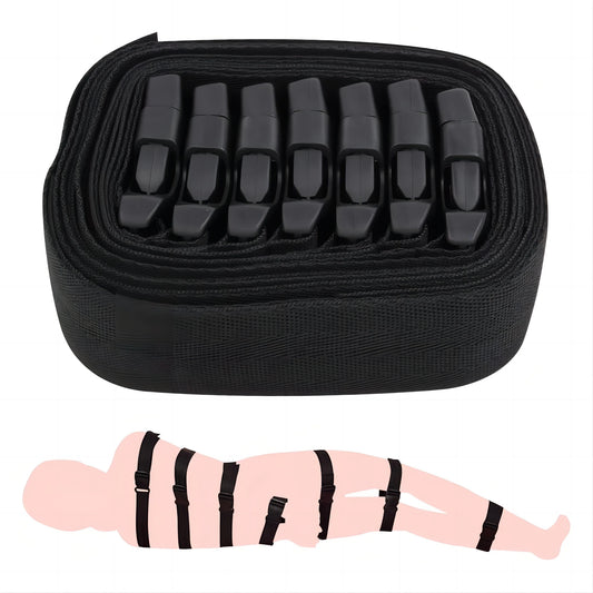 Behind Back SM Collar Body Restraints Handcuff Bondage Harness Belt Master BDSM Erotic Gadgets Sex Toys For Couples Games