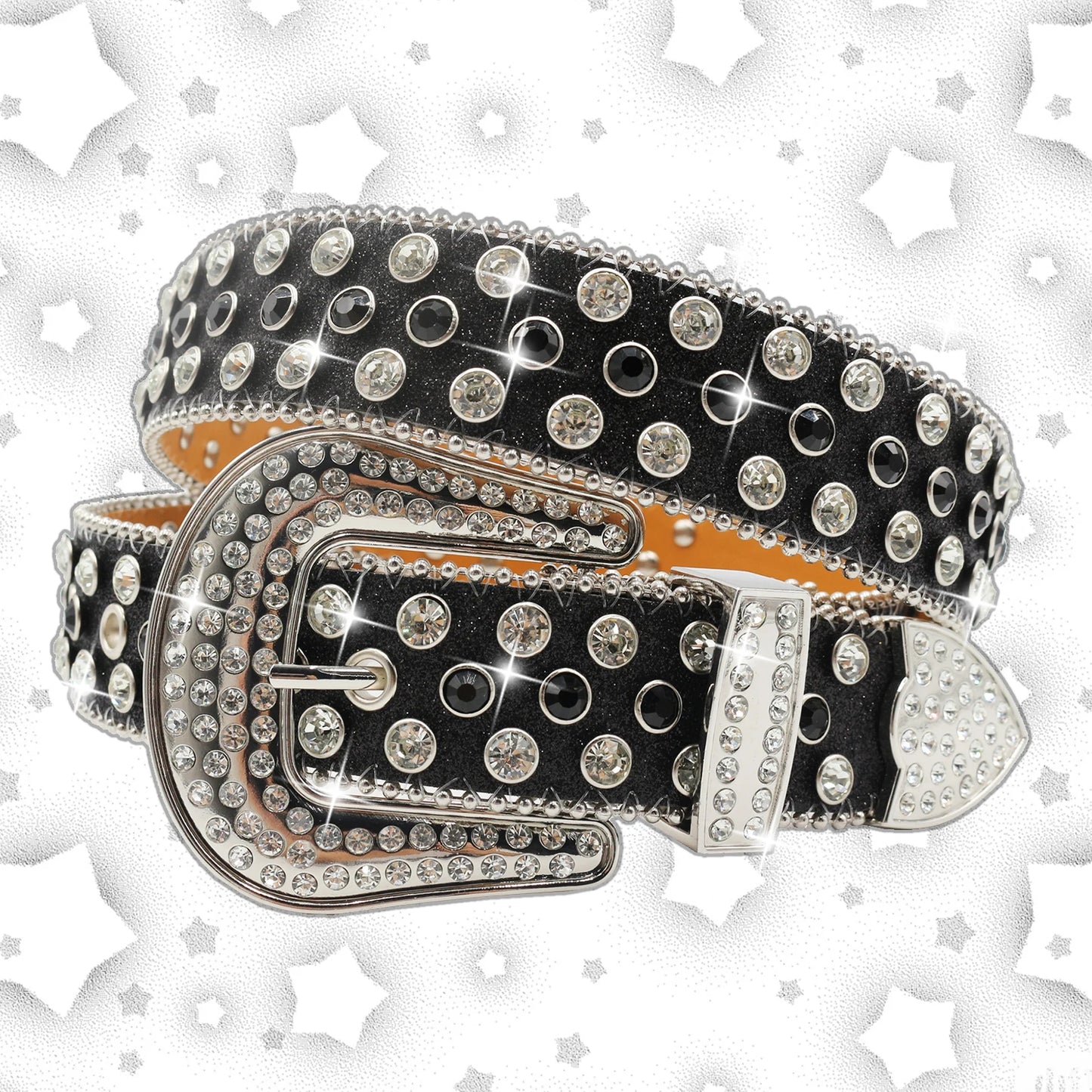 NEW Luxury Women Female  Belt Diamond Rhinestones Belts Crystal Studded Pin Buckle Belts  Jeans Decoration Beautiful Design Ladies Girls Luxury Fashion Apparel Accessories Casual Clothing Supplies
