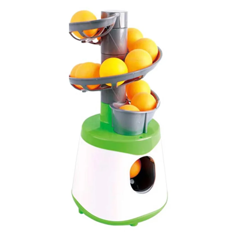 NEW  Portable Table Tennis Ball Pitcher Dual Power Supply Version Ping Pong Ball Robot Pitching Machine For Trainers Sports Accessories