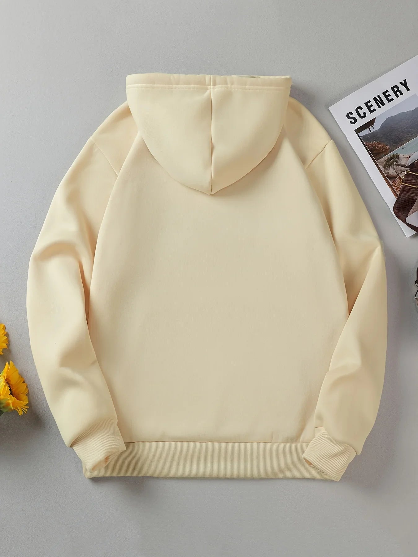 NEW Arrivals S-3XL UK Plus Size 6 Colors Women's Autumn and Winter Casual Fashion Loose London England Hooded Drawstring Long Sleeved Warm Pullover Girls Streetwear Sports Clothing