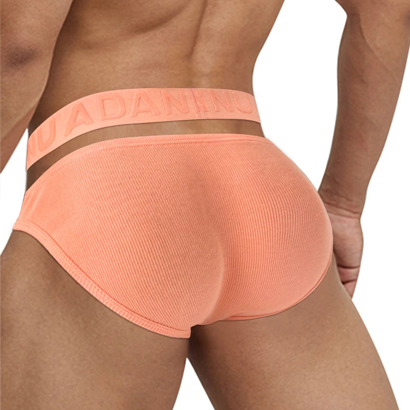 Men's Underwear Men Sexy Briefs Jockstrap Pouch Cuecas Man Cotton Panties Thongs Bikini Underpants Gay Slip Homme Srting