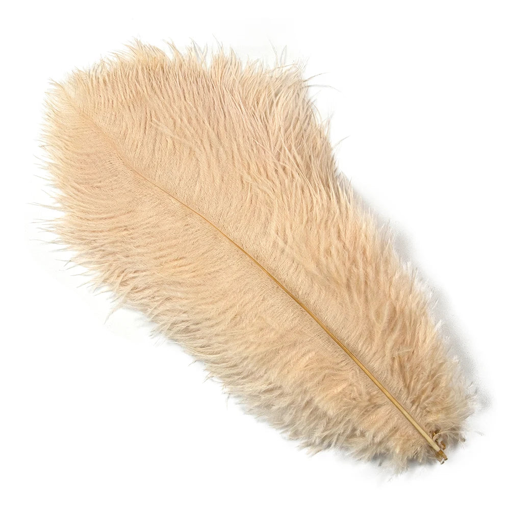 10 PCS Set 10 Colors Natural Ostrich Feathers Wedding Home Decor 30-35cm/40-45cm Ostrich Plumes Table Centerpiece Crafts