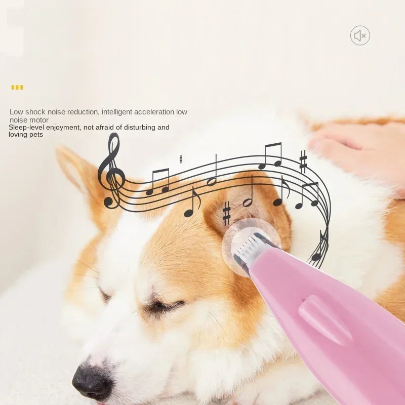 Dog Hair Trimmer Electric Dog Cutter Professional Pet Foot Hair Trimmer Cat Grooming Hairdresser Scissors Butt Ear Pedicator