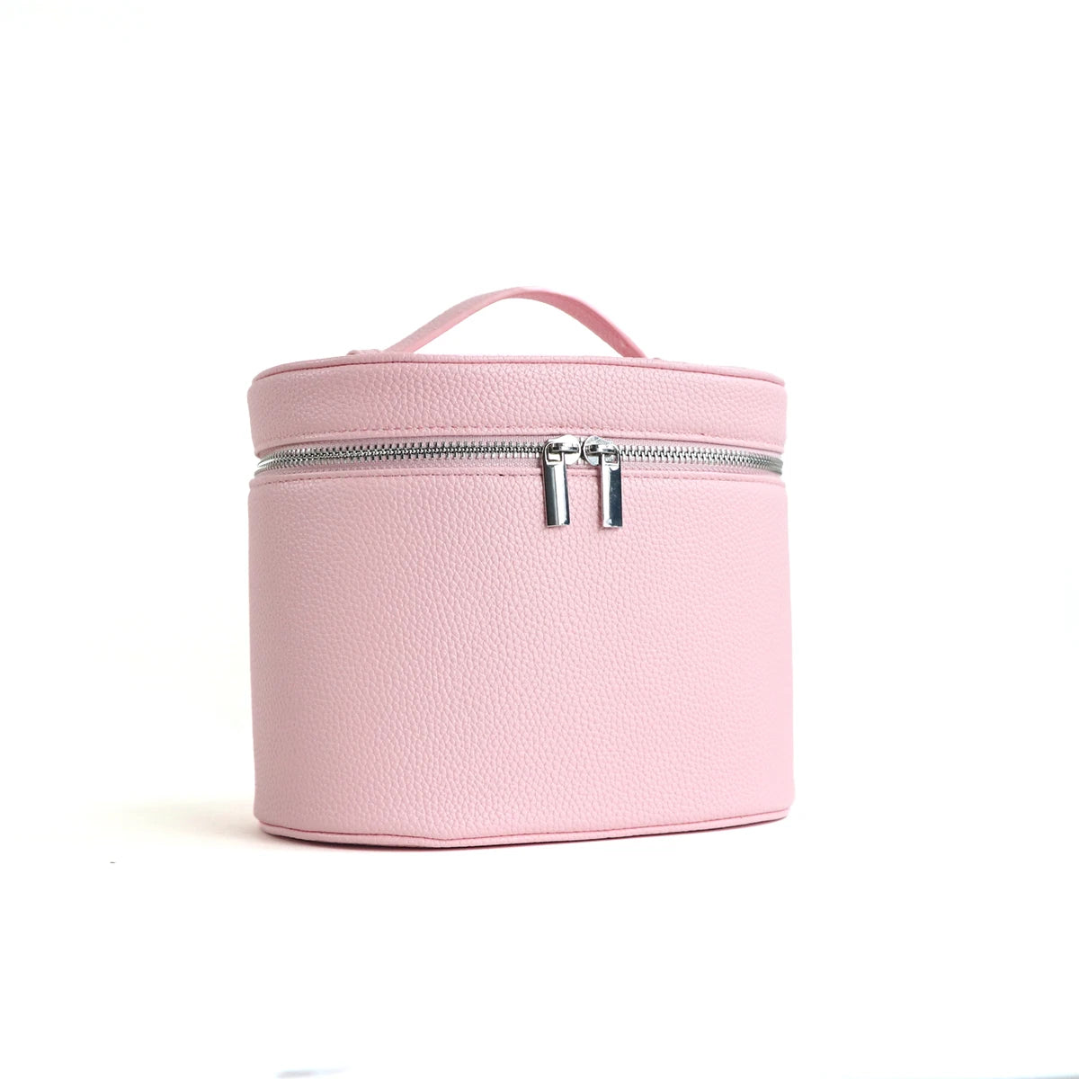 NEW Large-Capacity PU Leather Cosmetic Box with Internal Storage Box, Customizable Names and Letters, Travel Portable Cosmetic Bag