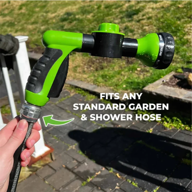 High-Pressure Sprayer Nozzle Hose Dog Shower Gun 3 Mode Adjustable Pet Wash Cleaning Bath Water Foam Soap Sprayer Dog Clean Tool