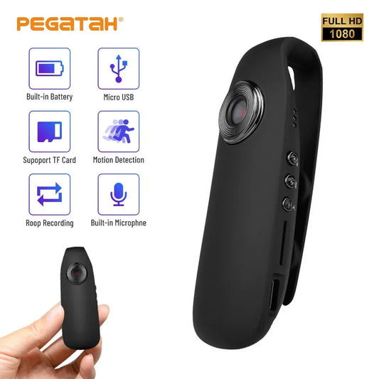 1080P Mini Camera Portable Video Recorder Micro Body Cam Sports DV Motorcycle Bike Motion Detection HD Small Camcorder