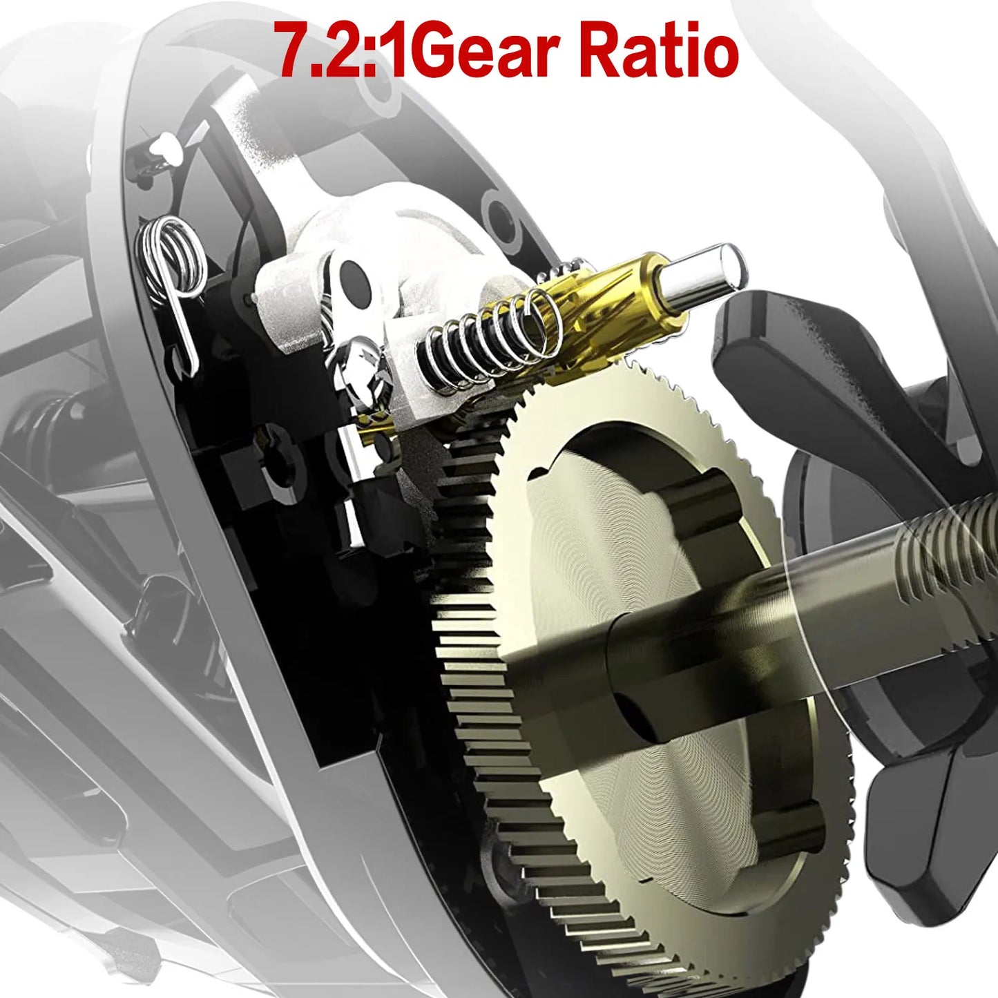 2.1m Left/Right Handle Casting Fishing Combo Telescopic Fishing Rod and 7.2:1 High Speed Fishing Reel with 150M Line Ocean River Lake Rock Fishing Accessories Tools Sets