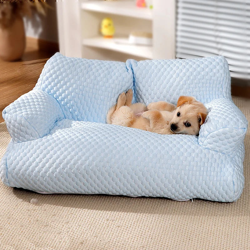 Washable Plush Size Sofa Beds for Pets, Warm Dog Nest, Cat Beds, Thicken Comfortable Cushion, Dog Sleep Furniture