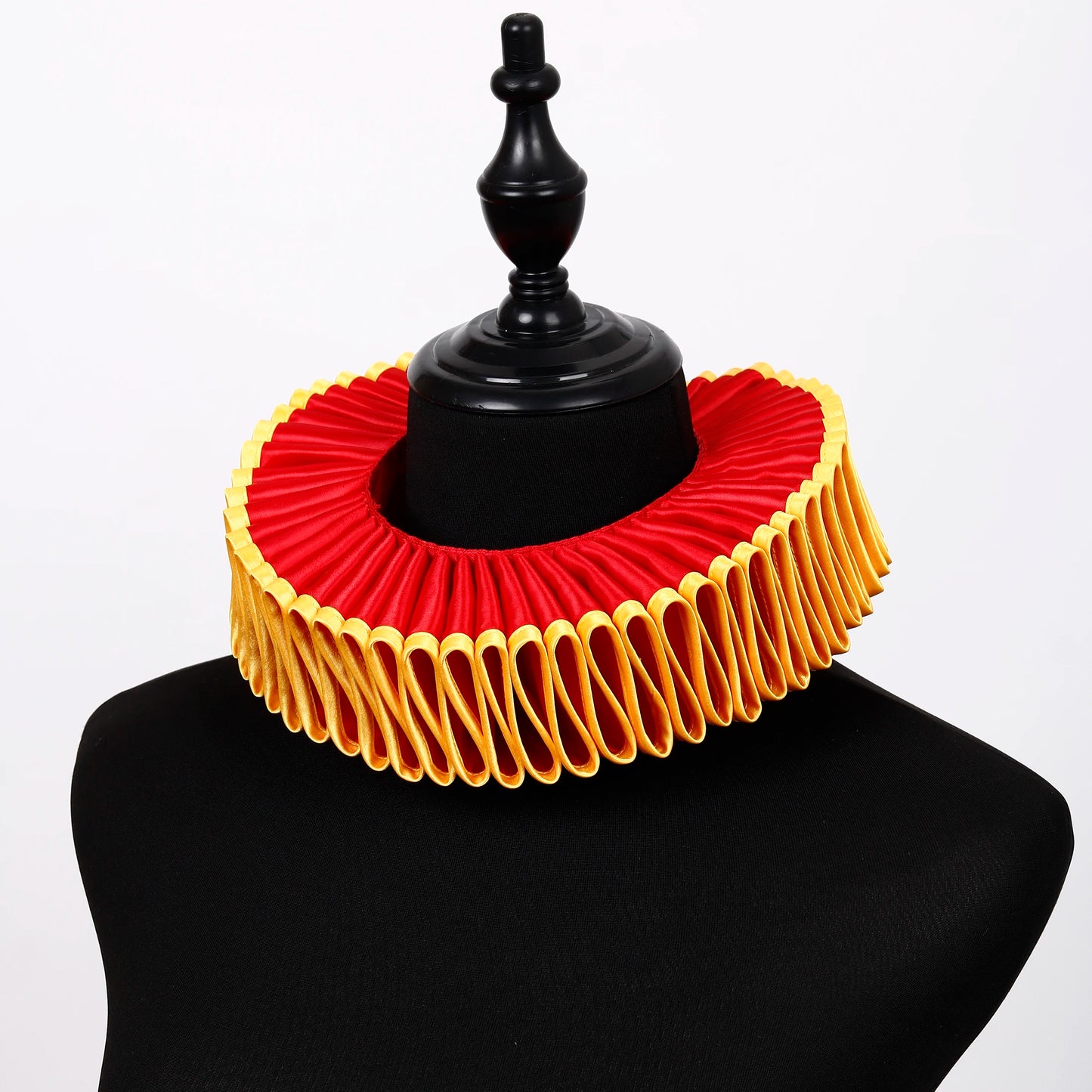 Handmade Shakespeare Literary Collar Victorian Retro Loaf Collar Medieval Queen Elizabeth Accessories