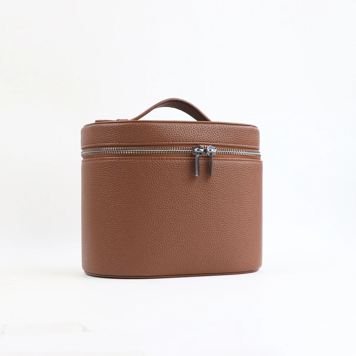 NEW Large-Capacity PU Leather Cosmetic Box with Internal Storage Box, Customizable Names and Letters, Travel Portable Cosmetic Bag