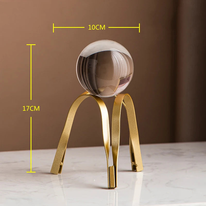 Home Decoration Luxury Accessories Feng Shui Gold Statuette Study Desk Ornaments Luxury Living Room Decoration Figurines Interior