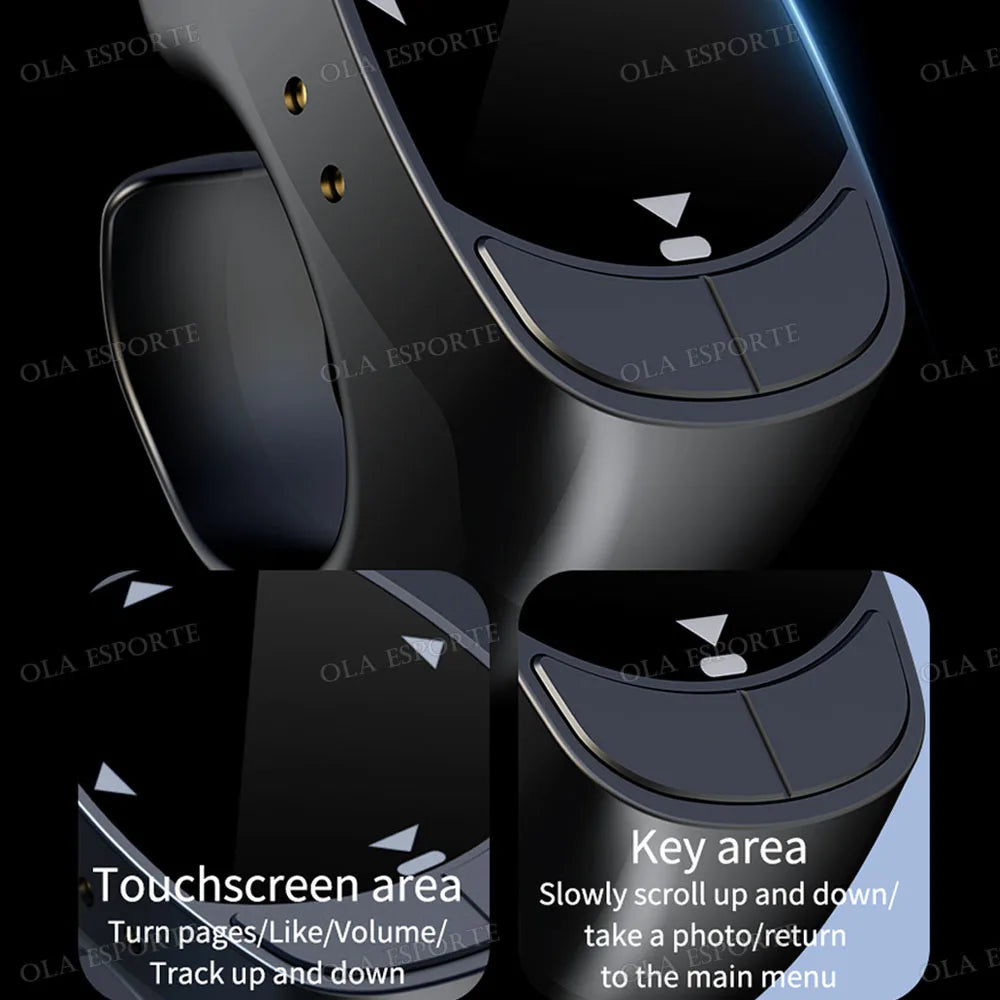 New Bluetooth Remote Control Touch Screen Page Turner Camera Video Recording Music Control For iPad iPhone Remote Scrolling Ring