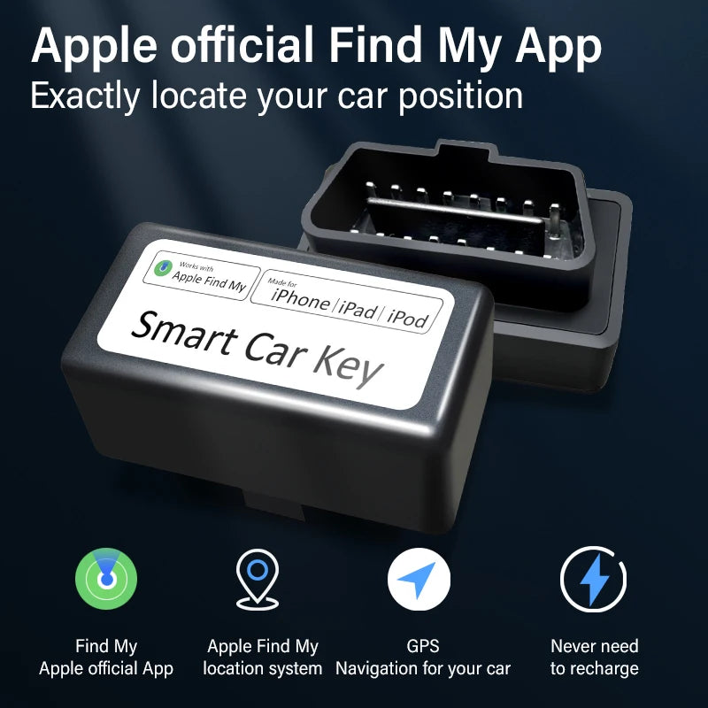 Gps tracker For Car mini OBD GPS Locator Tracker Find My Apple official APP Monitor Anti-lost Device Finder Global Position