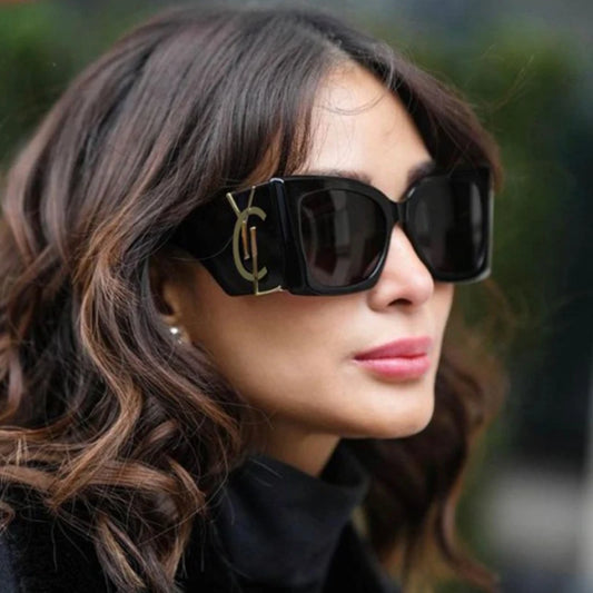 High Quality Vintage Brand NEW Designer Oversized Cat Eye Sunglasses Women For Women Ladies  Fashion Big Frame Shades Trendy Sexy Ladies Sun Glasses Products