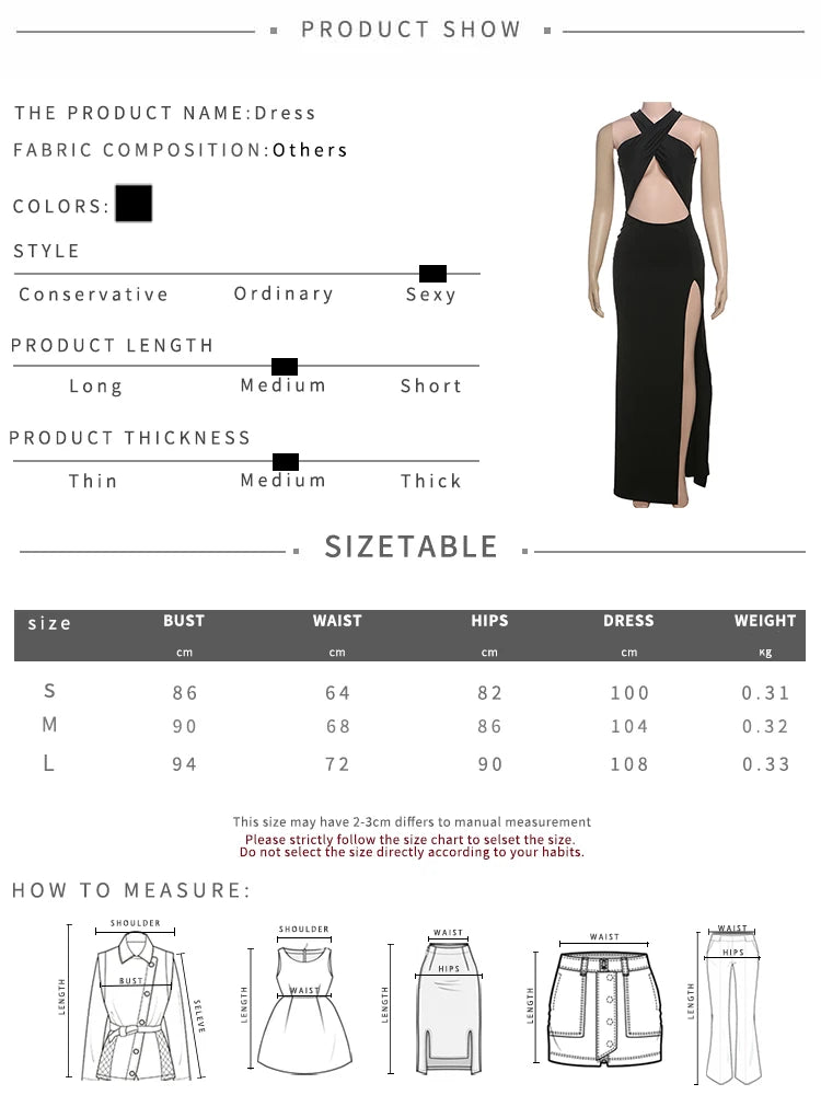 NEW Arrivals S(8)-L(12-14~0 UK Size Sexy Hot Irregular Hollow Cross Knot Maxi Dress Women Sexy Backless Skinny High Splits Midnight Prom Evening Beach Party Night Club Outfits
