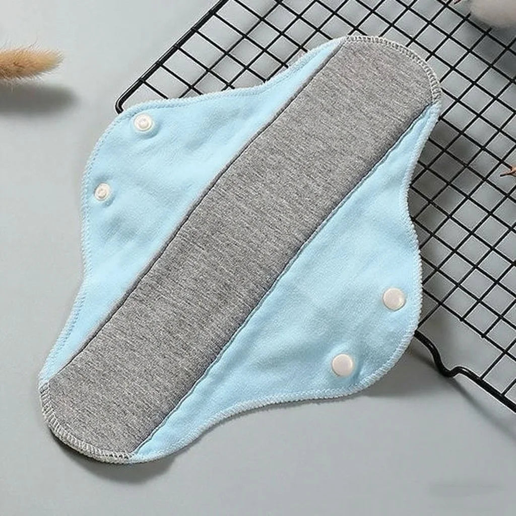 4 PCS Set Washable Incontinence & Sanitary Pads, Leak-Proof Waterproof Graphene Aseptic Technology for Women Period & Elderly Health Care Sets Hygiene Supplies