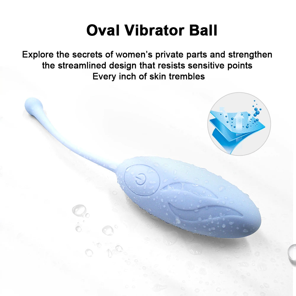 Xbonp Wireless Vibrator Vibrating Egg G-Spot Stimulator Vagina Ball Clitoral Stimulator Masturbator Adult Couple Female Sex Toy