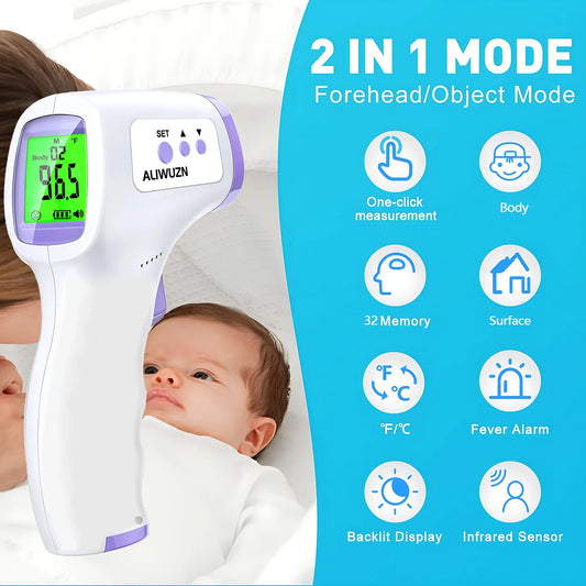 NEW Medical Fever Infrared Thermometer Digital Non-Contact Laser Thermometer Body Baby Adult Forehead Temperature Fever Measure Health Care Accessories