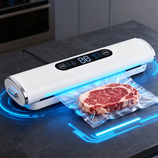 NEW Set Vacuum Sealing Machine Sealer + Bags for Kitchen Food Vacuum for Products  Home Appliance Cuisine Packaging Plastic Bag Sealant Kitchen Accessories