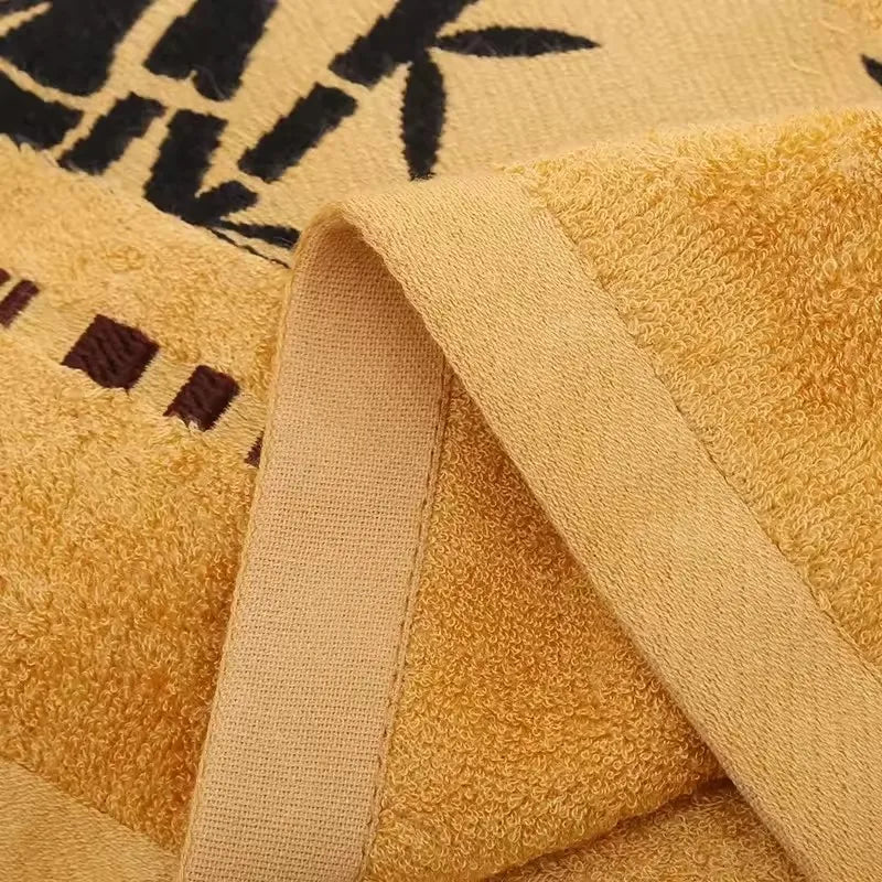 NEW 4-6 PCS Set 100% Bamboo Fiber Towels Sets Home Bath Towels Adults Face Towel Thick Absorbent Luxury Bathroom Towels Seaside Beach Shower Bathroom Hotel Towels