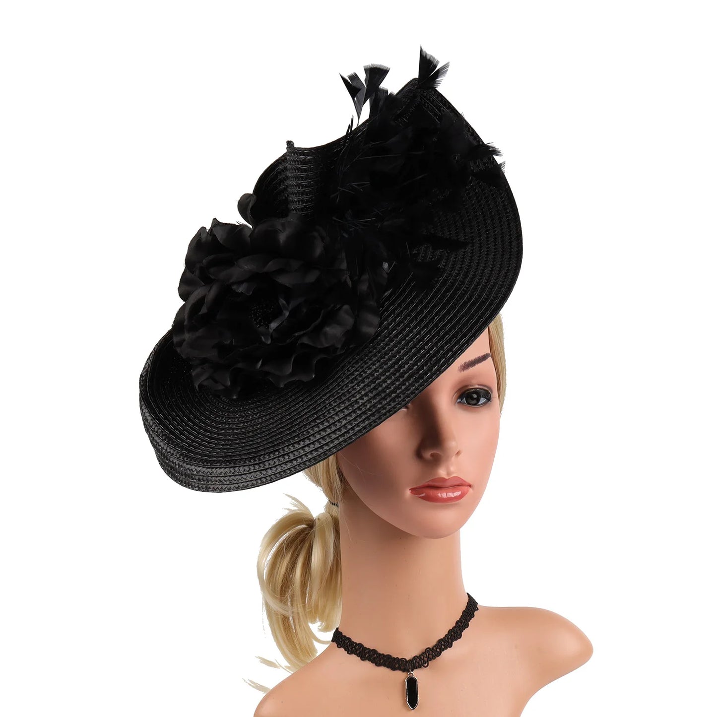 8 Colors Elegant Butterfly Flowers Fascinators Hat Women Tea Cocktail Party Millinery Derby Hat Fascinator Weddings Pillbox Hat Headband Luxury Headwear Ladies Apparel Accessories