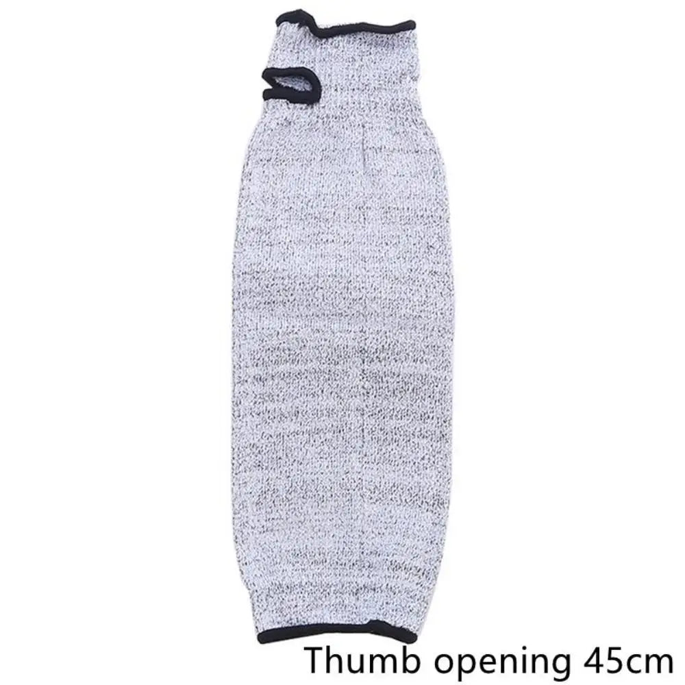 45cm Length Cut Resistant Anti Cut Arm Sleeves Plants Trees Pruning Hands Protection Gloves Anti-Puncture Cut Resistant Gardening Sleeves 5 Levels Top Quality Home Outdoor Gardening Accessories